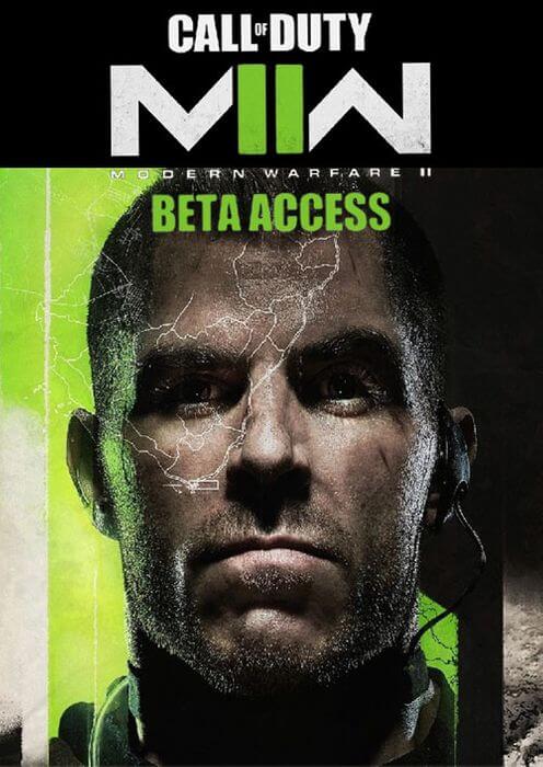 Call of duty modern warfare ii beta access xbox pc ps cover