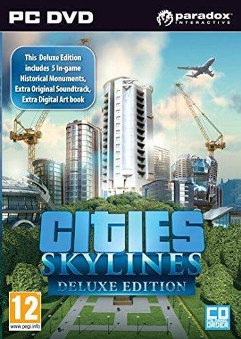 Cities skylines deluxe edition pc cover
