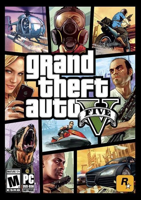 Grand theft auto v 5 pc cover