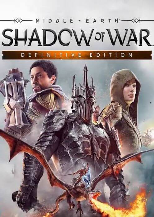 Middle earth shadow of war definitive edition pc steam cover