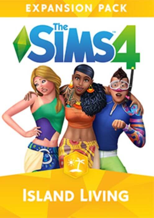 The sims 4 island living expansion pack pc origin cover